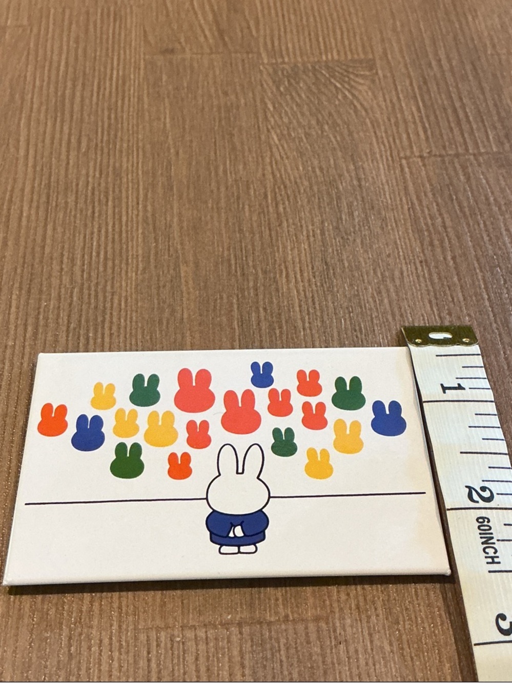 Miffy multicolor art tile magnet